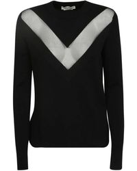 McQueen - Round-Neck Knitwear - Lyst
