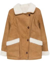 IRO - Shearling Jacket - Lyst