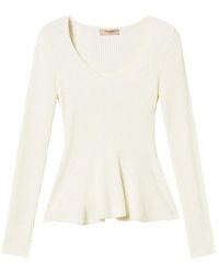 Twinset - Truien & Vesten ,Wit ,Twin-Set Truien - Lyst