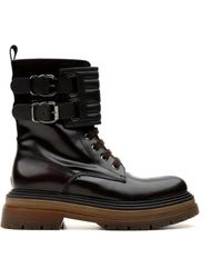 Laura Bellariva - Lace-Up Boots - Lyst