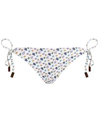 Vilebrequin - Side Tie Bikini Bottom Micro Ronde Des Tortues - Lyst