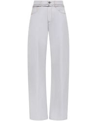 Seventy - Jeans ,Blauw ,Denim Jeans Misto Lino - Lyst