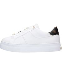 Guess - Zapatillas bajas estilo giella blancas - Lyst