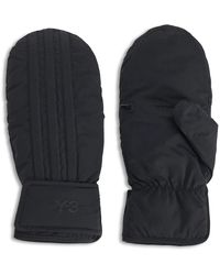 Y-3 - Gewatteerde Handschoenen - Lyst