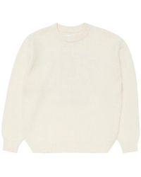Edwin - Truien & Vesten ,Wit ,Wol Ellis Hibiki Sweater - Lyst