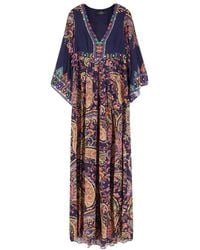 Etro - Kleedjes ,Veelkleurig ,Maxi Jurk - Lyst