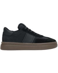 ESTRO - Schwarze winter low-top sneakers - Lyst