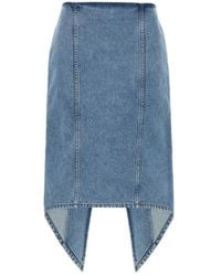 JW Anderson - Denim Skirts - Lyst