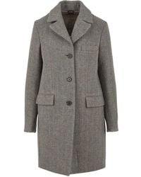Aspesi - Single-Breasted Coats - Lyst