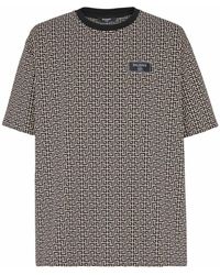 Balmain - T-Shirt With Monogram - Lyst