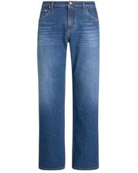 Etro - Straight Jeans - Lyst