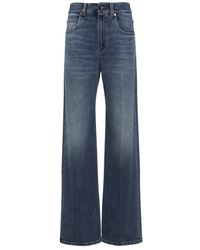 Brunello Cucinelli - Wide Jeans - Lyst