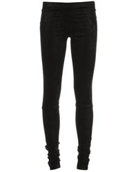 Stouls - Broeken ,Zwart ,Katoen Carolyn Leren Legging - Lyst