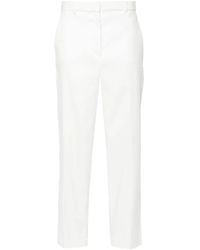 JOSEPH - Broeken ,Wit ,Katoen Linnen Katoen Casual Broek - Lyst