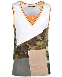 Dolce & Gabbana - Sleeveless Tops - Lyst