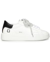 Date - Schoenen ,Wit ,Leer Sfera Calf - Lyst