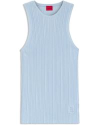 HUGO - Sarepla Racerback Top - Lyst