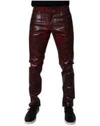 Dolce & Gabbana - Straight Trousers - Lyst