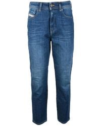 DIESEL - Straight Jeans - Lyst