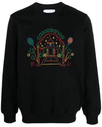 Casablancabrand - Rainbow Crayon Temple Sweatshirt - Lyst