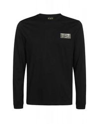 EA7 - Long Sleeve T-Shirts - Lyst
