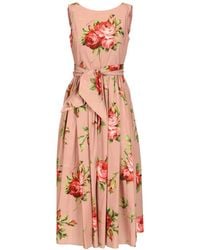 Dolce & Gabbana - Midi Dresses - Lyst