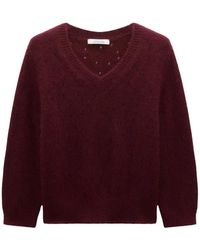 Dorothee Schumacher - Truien & Vesten ,Rood ,Kasjmier Luxury Love Pullover - Lyst