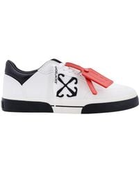 Off-White c/o Virgil Abloh - Sneakers bianche con zip - Lyst