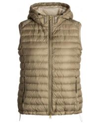 Parajumpers - Chaleco Caqui Con Cremallera Trasera Femenina - Lyst