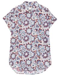 Xacus - Sheila Shirt Met Korte Mouwen - Lyst