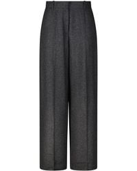 TOTEME - Straight Trousers - Lyst