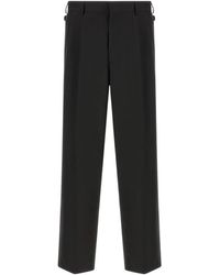 Cellar Door - Broeken ,Zwart ,Katoen Nev Chino Broek - Lyst
