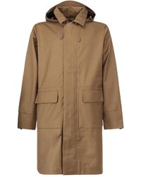 K-Way - Wool Blend Parka - Lyst