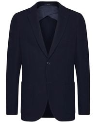 BOGGI - B Jersey Katoen Crêpe Jas - Lyst