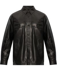 Balmain - Leather Jackets - Lyst