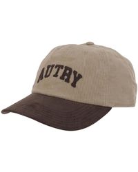 Autry - Samt Baseballkappe Mit Logodetail - Lyst
