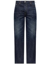 Acne Studios - Jeans ,Blauw ,Katoen 1996M Straight-Leg Jeans - Lyst