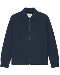 Les Deux - Marseille Seersucker Zipper Jacket - Lyst