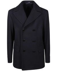 Tagliatore - Klassischer peacoat für zeitlosen stil - Lyst