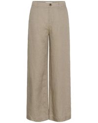 Part Two - Broeken ,Linnen Wijde Linnen Broek - Lyst