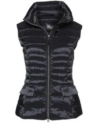 Marc Cain - Gilet acolchado negro abajo - Lyst
