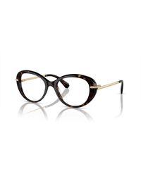 Swarovski - Montatura occhiali havana scuro - Lyst