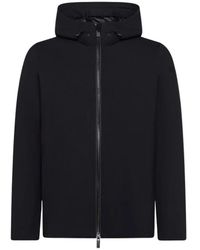 Rrd - Jassen ,Zwart ,Hooded Jas Met Stratofabric 2 Membraan - Lyst