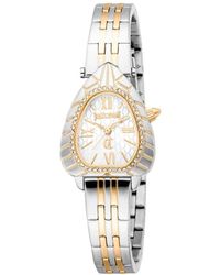 Just Cavalli - Analog Quarz Uhr mit Edelstahl Armband JC1L366M0075 - Lyst