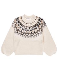 Munthe - Truien & Vesten ,Wol Vaffie Knit - Lyst