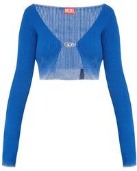 DIESEL - Long Sleeve Tops - Lyst