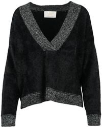 Kaos - V-Neck Knitwear - Lyst