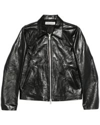 Our Legacy - Jassen ,Zwart ,Stijlvolle Mini Jas Voor Mannen - Lyst