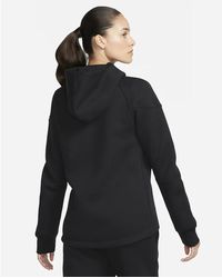 Nike - Conjunto de entrenamiento tech fleece mujer negro - Lyst