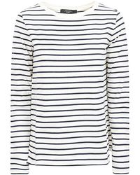 Weekend by Maxmara - Maglia a righe in cotone - Lyst